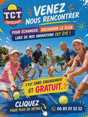 Portes ouvertes tennis Club du Travet Castres