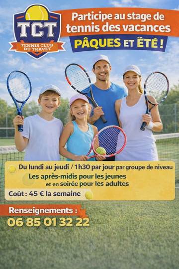 Stage tennis club du Travet Castres 